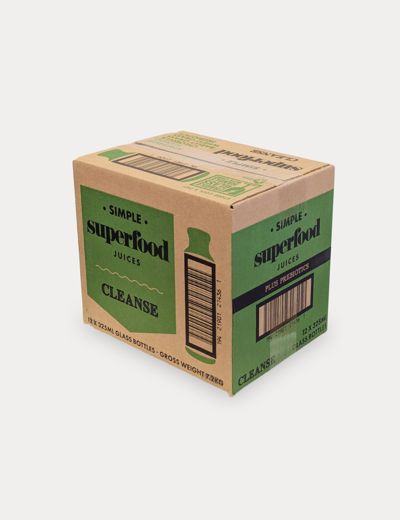 Superfood Juices + Prebiotics